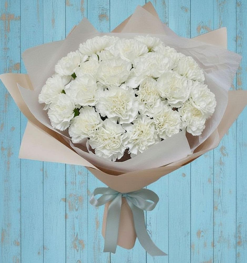 Букет цветов из: Гвоздики в Нижнедевицке