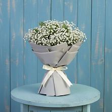 Букет цветов из:  Гипсофила #REPLACE_PRED# Нижнедевицке