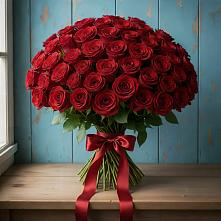 Букет Красные розы Блэк Меджик в Нижнедевицке
