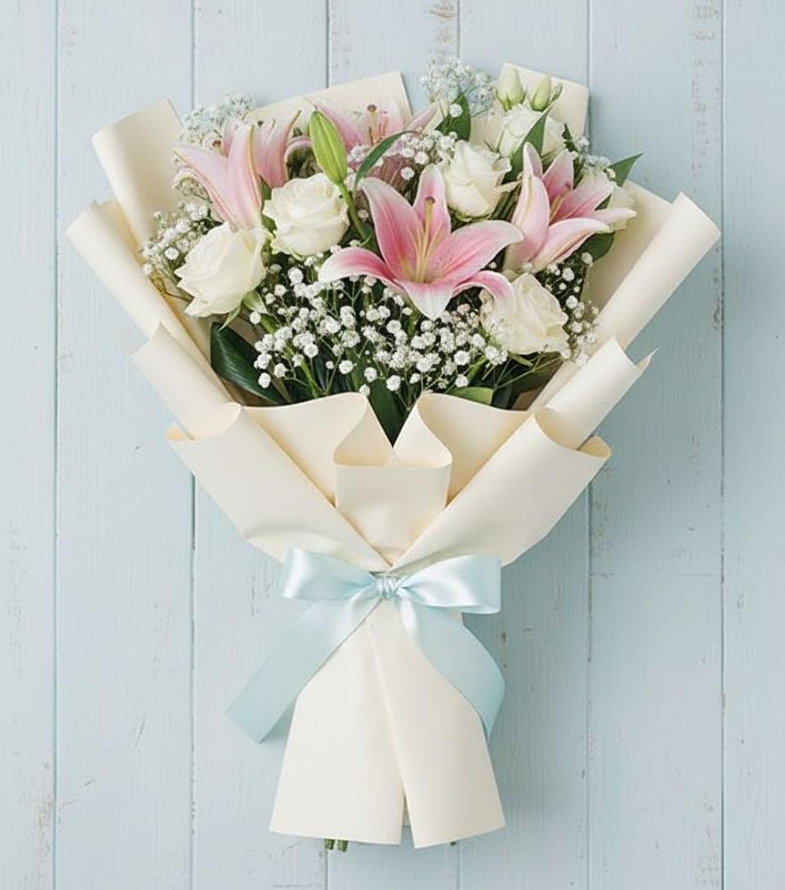 Букет цветов из: Лилии в Нижнедевицке
