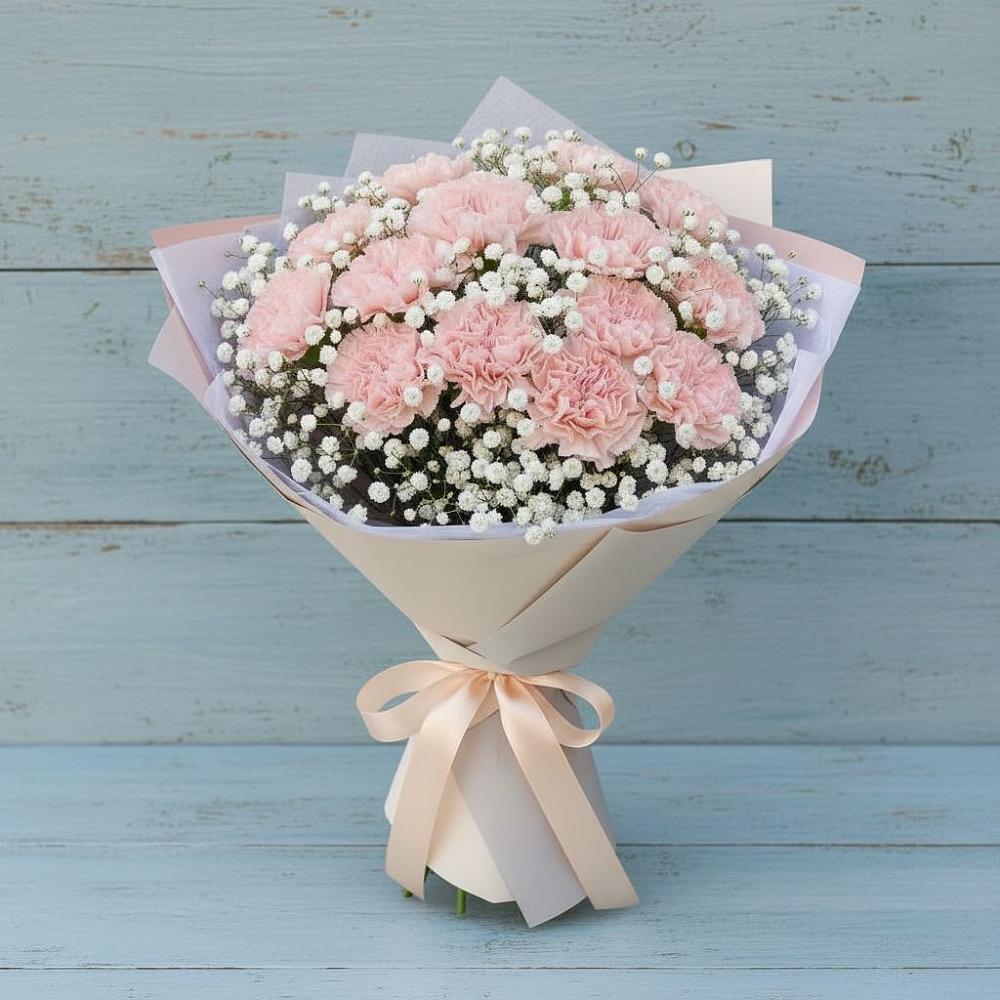 Букет цветов из: Гвоздики в Нижнедевицке