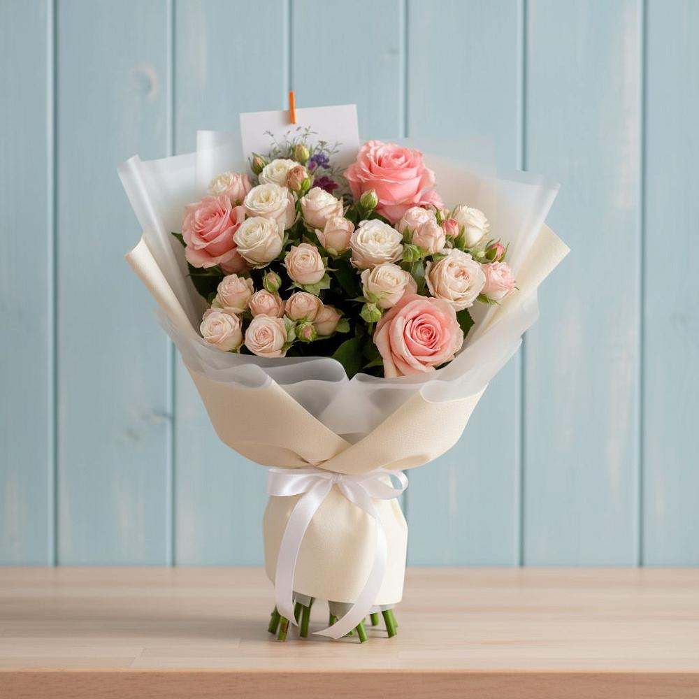 Букет цветов из: Розы в Нижнедевицке