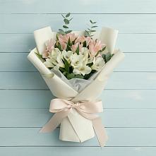 Букет цветов из:  Альстромерии в Нижнедевицке