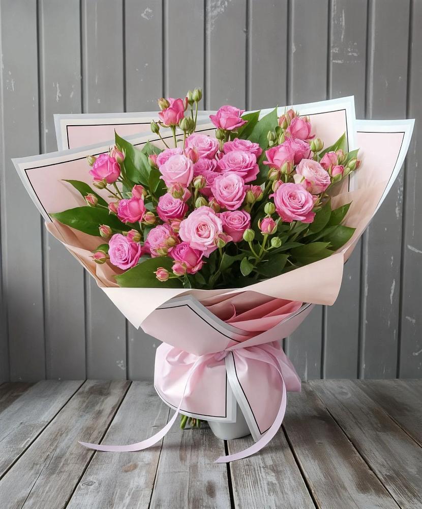 Букет Розовый кустик в Нижнедевицке