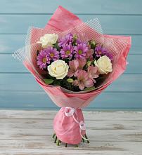 Букет цветов из:  Герберы #REPLACE_PRED# Нижнедевицке