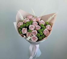 Букет цветов из:  Розы и Хризантемы #REPLACE_PRED# Нижнедевицке