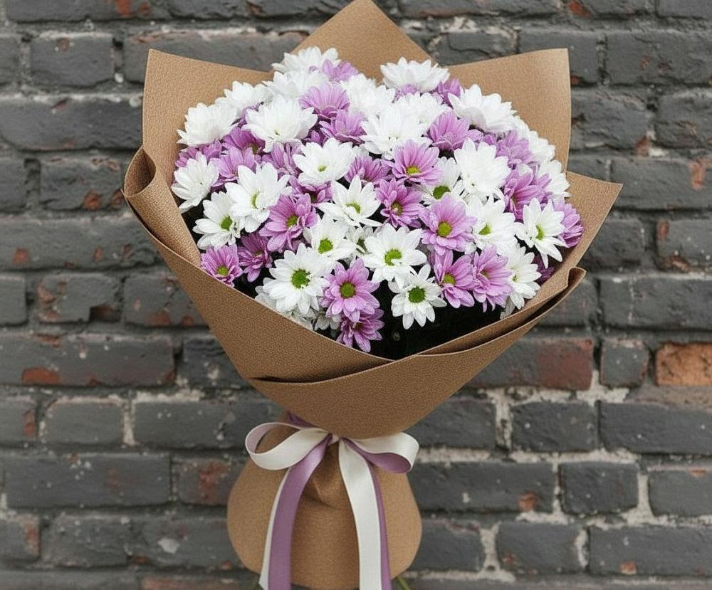 Букет цветов из: Хризантемы в Нижнедевицке