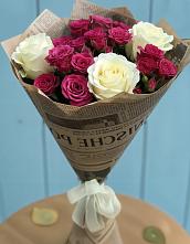 Букет цветов из:  Розы в Нижнедевицке
