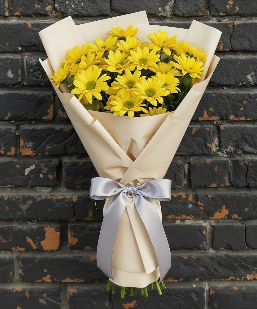 Букет цветов из: Хризантемы в Нижнедевицке