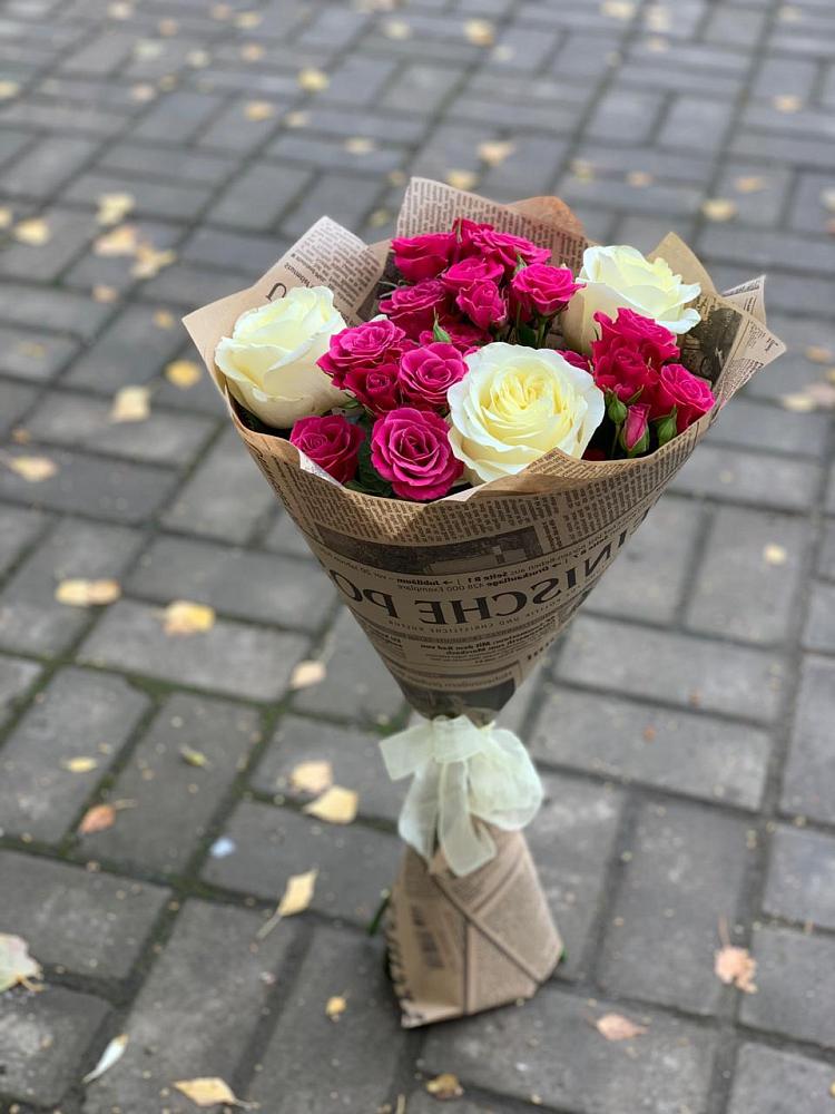 Букет цветов из: Розы в Нижнедевицке