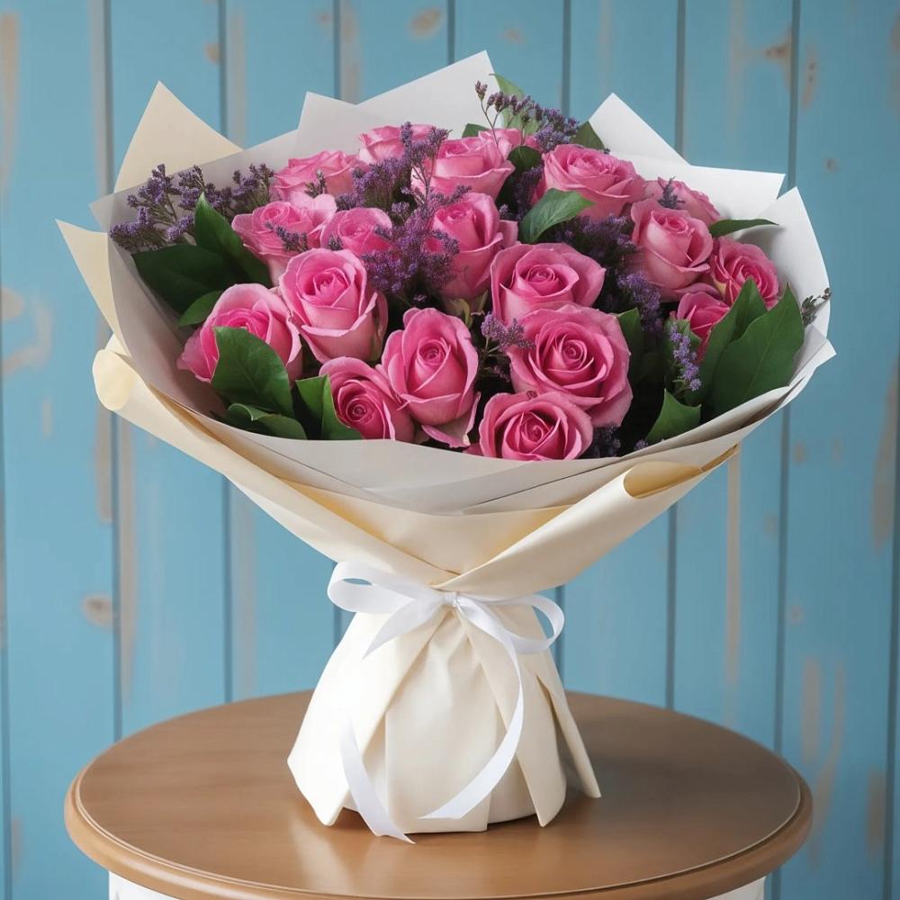 Букет цветов из: Розы в Нижнедевицке