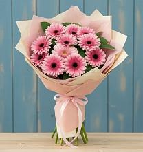 Букет цветов из:  Герберы #REPLACE_PRED# Нижнедевицке